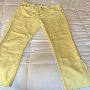 Yellow jeans